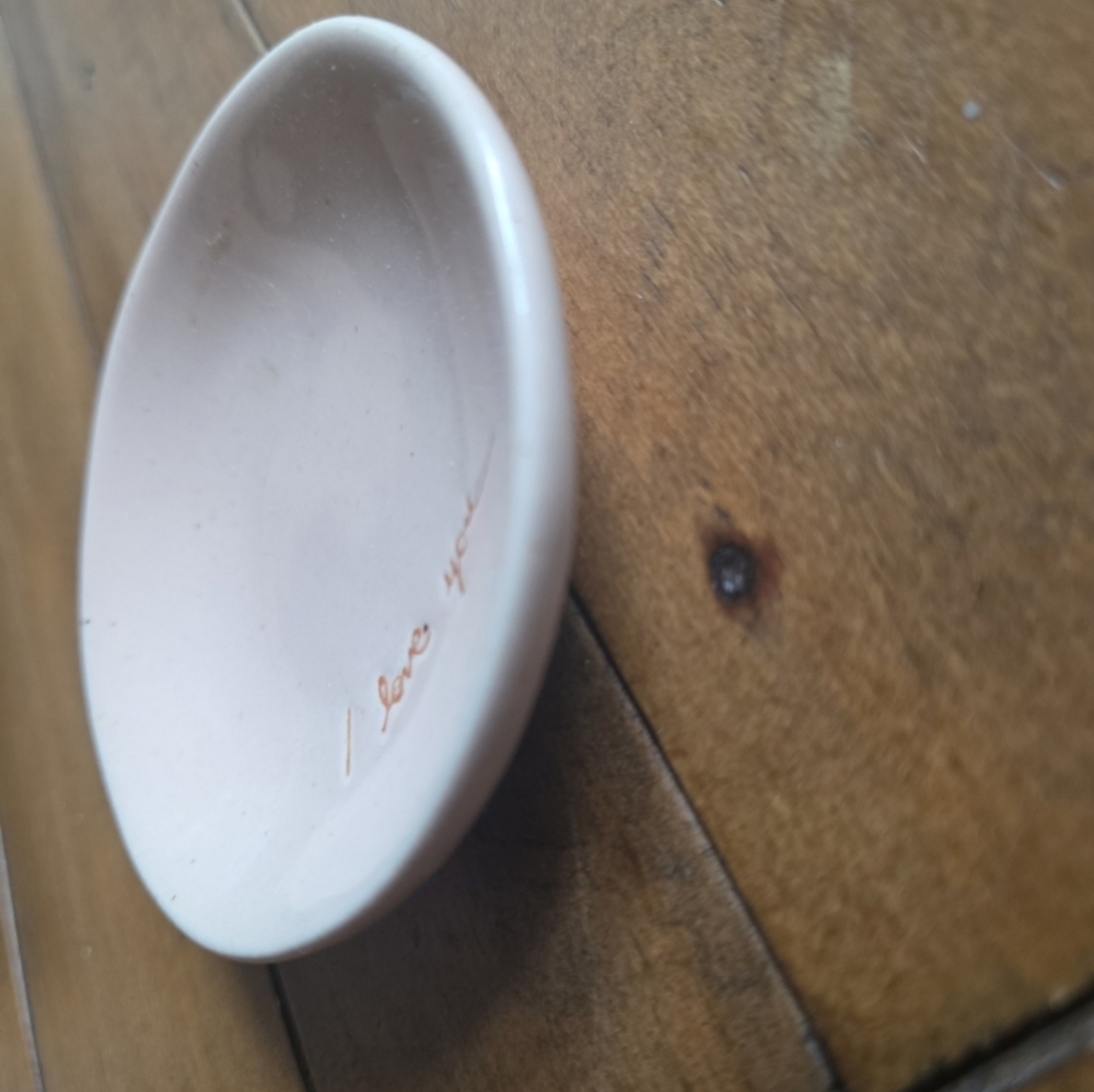 Hearth & Hand Magnolia I Love You Stoneware Trinket Dish - Picture 2 of 3